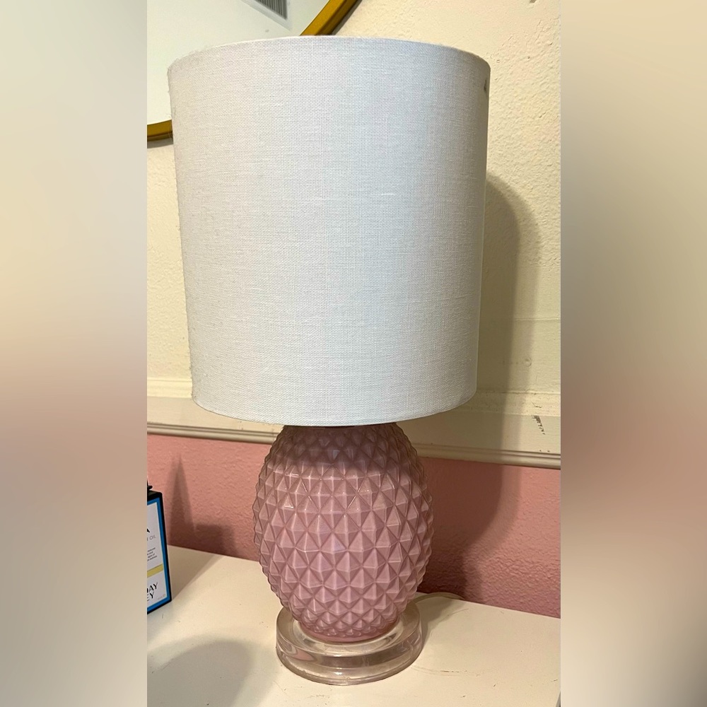 Pink lamp!